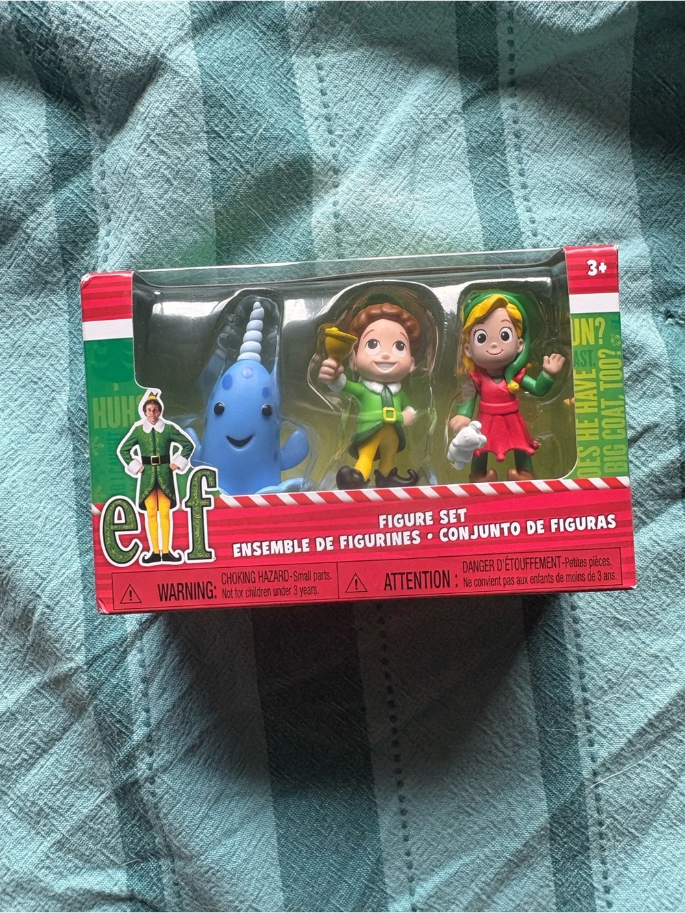 🎄 Elf Movie Buddy, Jovie & Narwhal Figure Set NIB Holiday Collectible